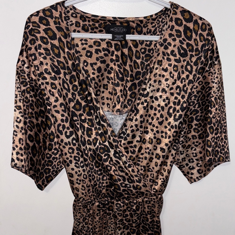 Michel Studio Animal Print Dress - Picture 3 of 14